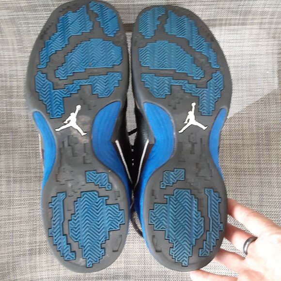 NIKE AIR JORDAN J'MADNESS MEN SIZE 14 Blue/Black Basketball Jumpman - Picture 4 of 14